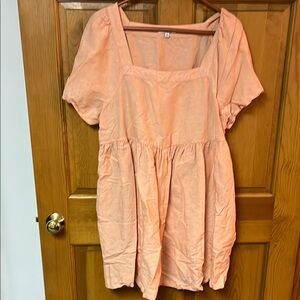 Madewell Peach Women's dress xl in excellent condition